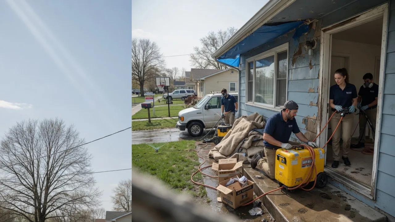 Basement Flood Cleanup in Mendon, MI near me